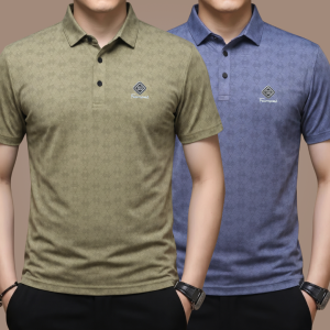 Polo T-Shirt Combo (Olive+Dip S)